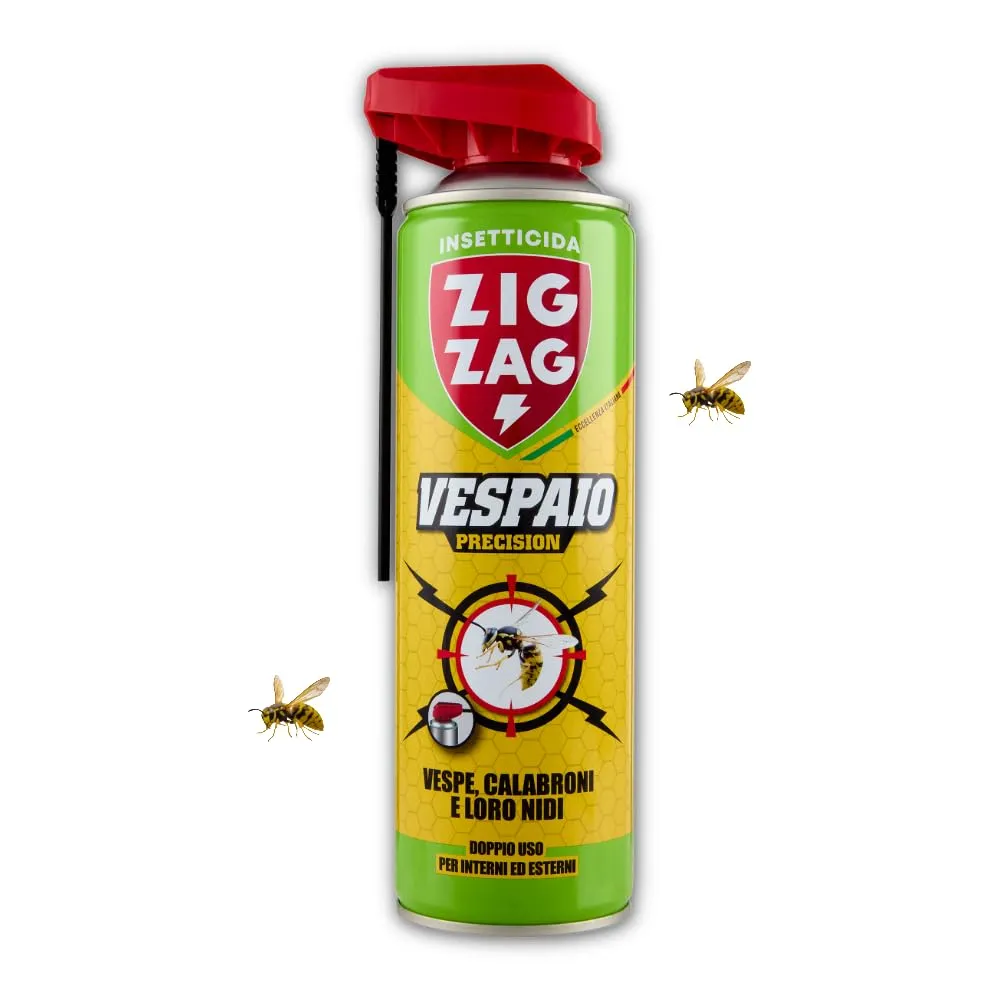 ZigZag Vespaio kit spray antivespe 2 pezzi getto 6 metri