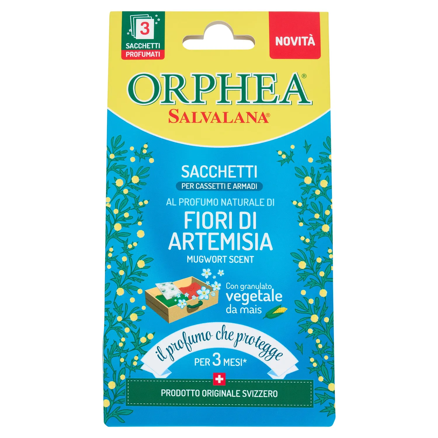 Orphea Salvalana Foglietti Cassetti Armadi artemisia 12 pz floreale