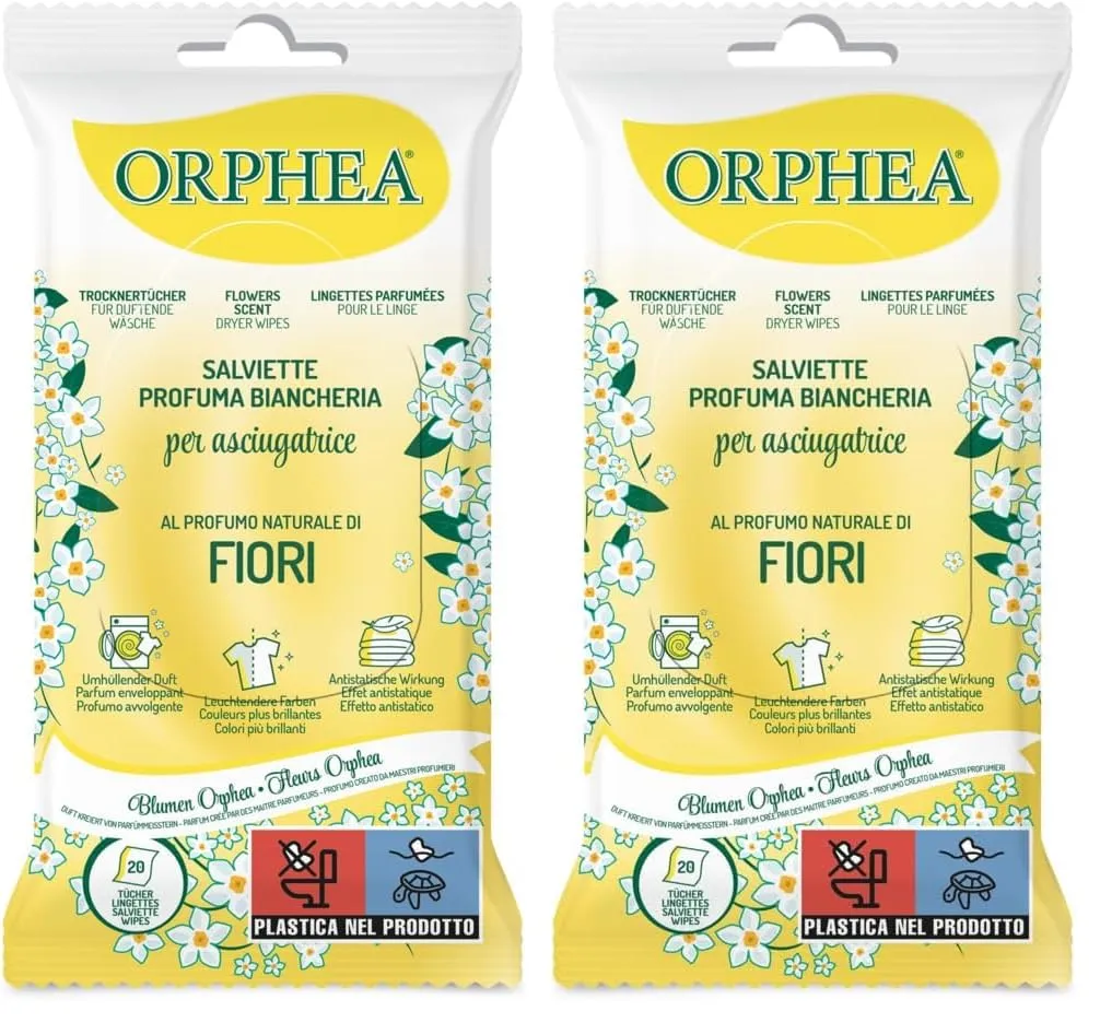 Orphea Salvalana foglietti profumabiancheria 80 g fiori