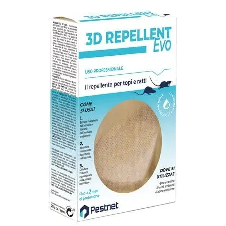 Tathrin 3D Repellent Evo scaccia topi oli naturali
