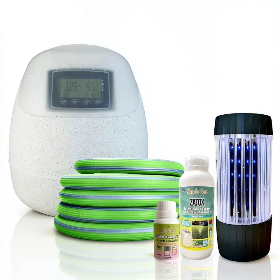 Sandokan Automizer kit giardino 100 mq con insetticida