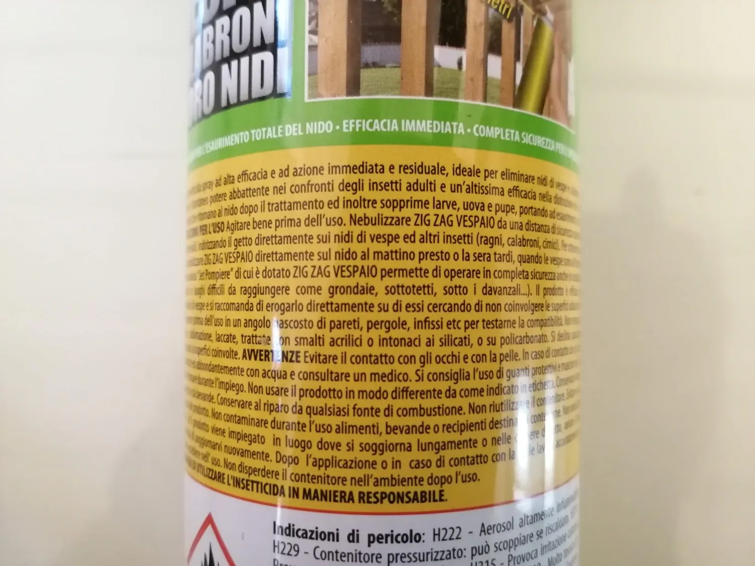 Zig Zag Vespaio Power spray vespe 600ml lunga gittata
