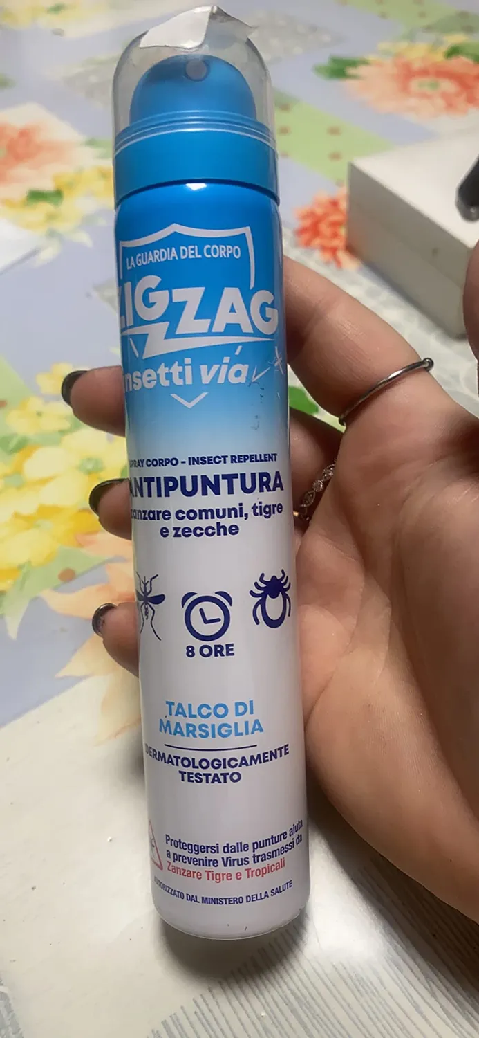ZigZag Family lozione antizanzare talco 100 ml