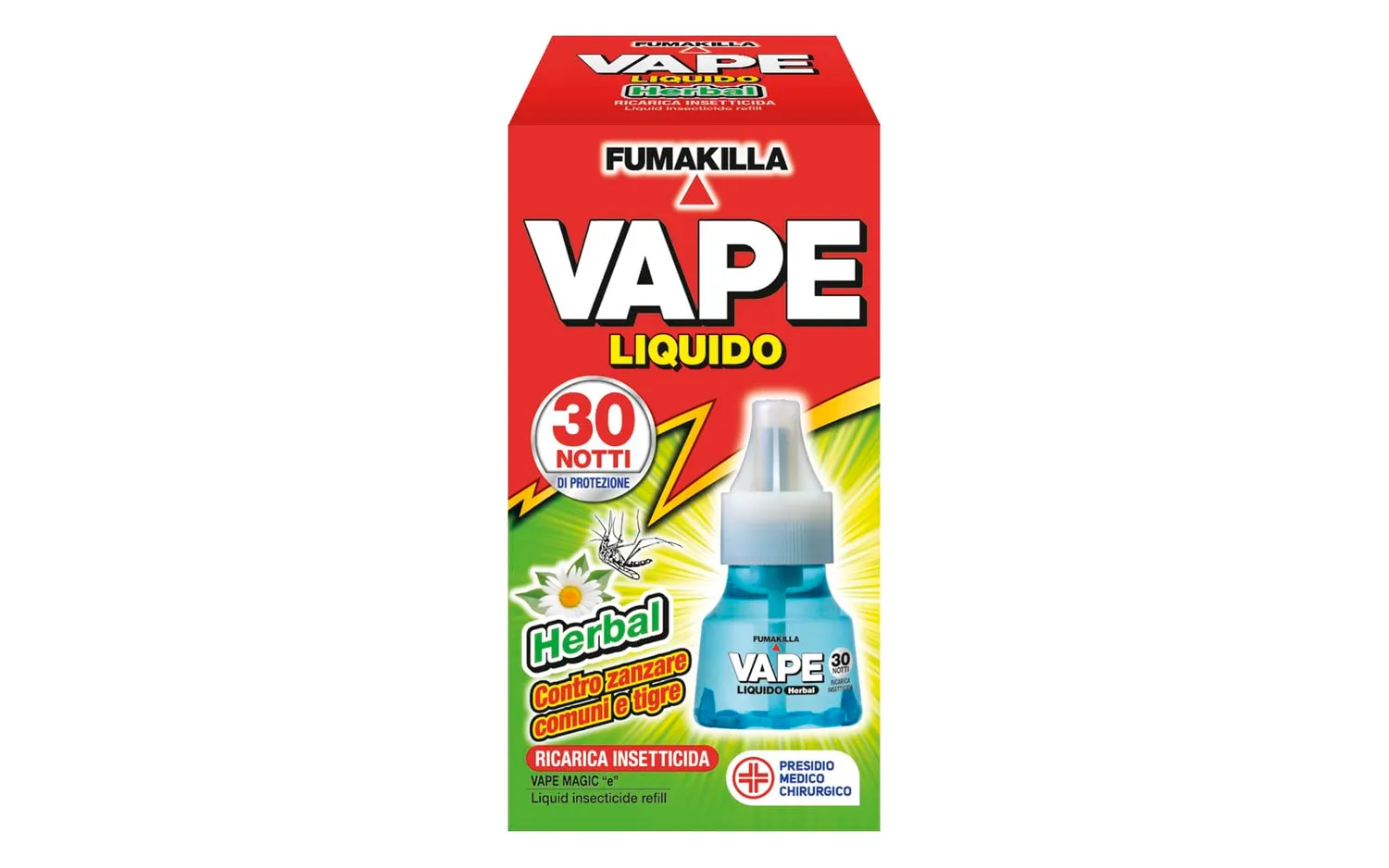 Vape Herbal Mat e piastrine 30 pz 12 ore