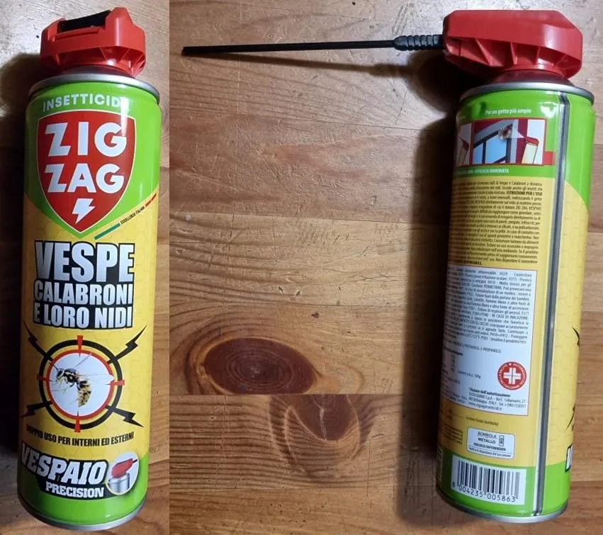 ZigZag Vespaio insetticida spray vespe e calabroni 400 ml