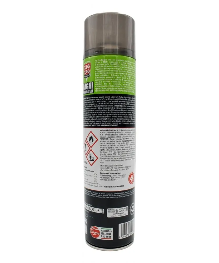 Zig Zag Specialist Magna Tela spray ragni 600 ml