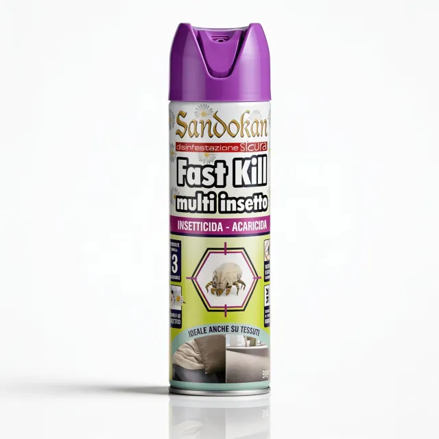 Piccio-NO! Fast Kill Insetticida Spray 500 ml Piretro