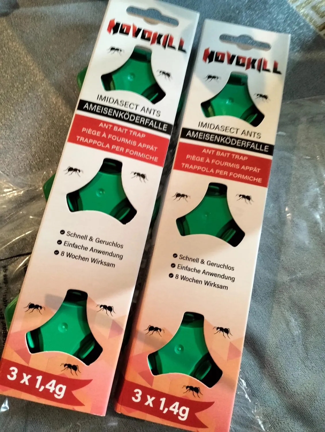 Novokill Trappole Formiche esca 6 pz esterno