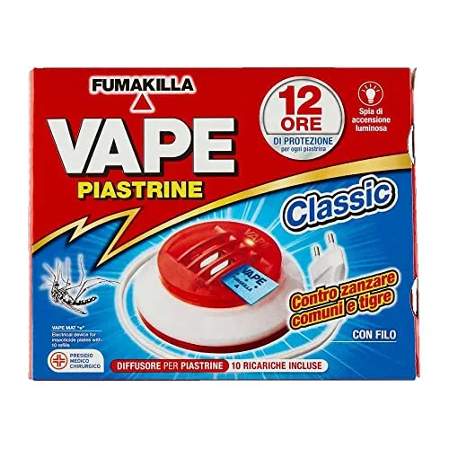 Moss Vape elettroemanatore filo + 10 piastrine