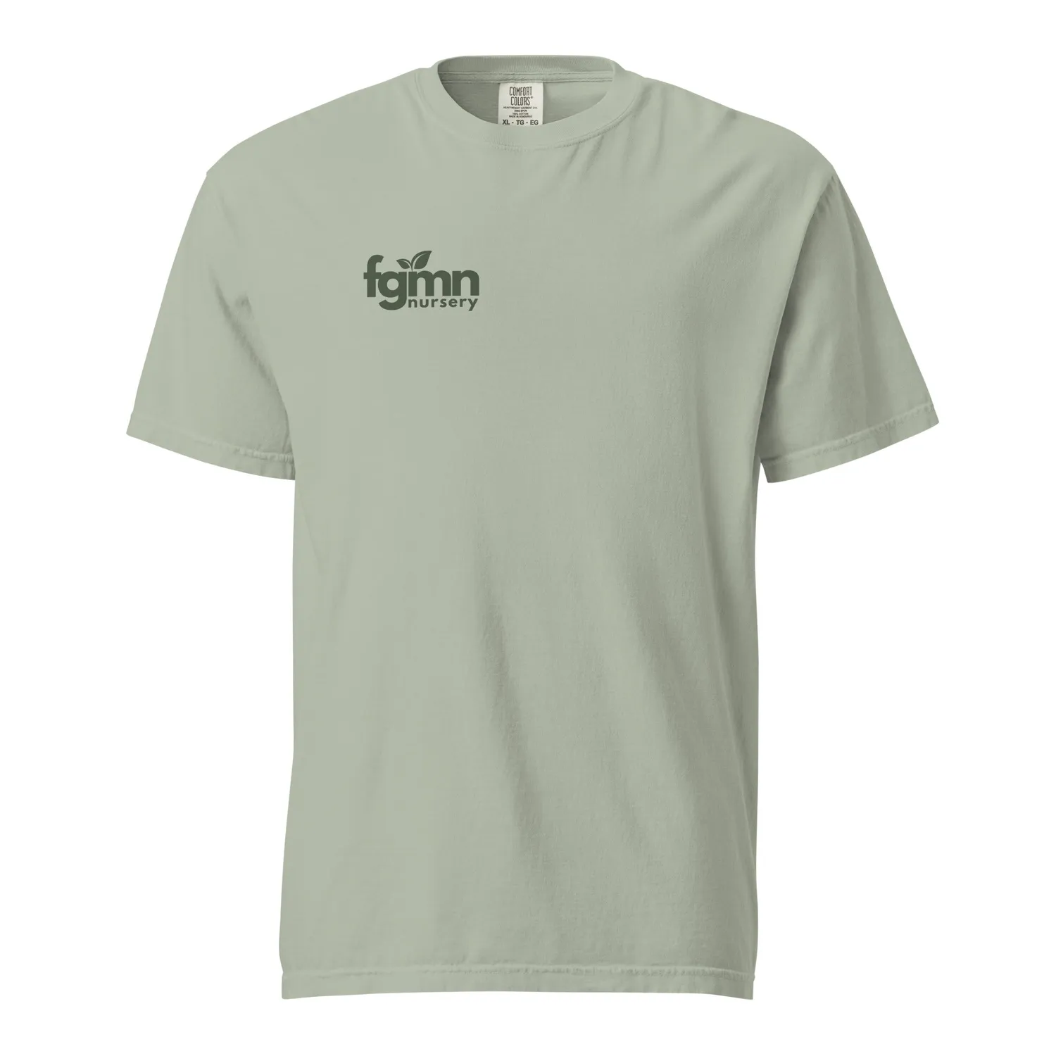 FGMN Originals Logo maglietta cotone pesante granito
