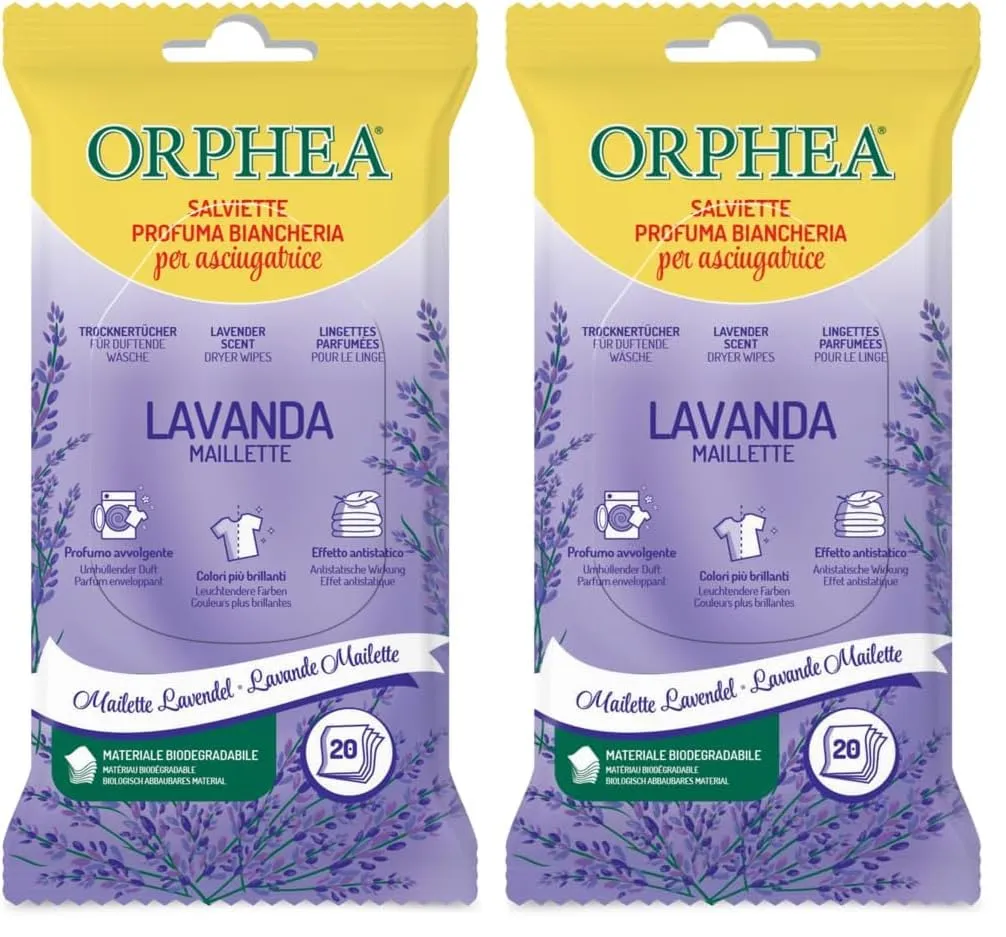 Orphea Salvalana foglietti profumabiancheria 80 g fiori