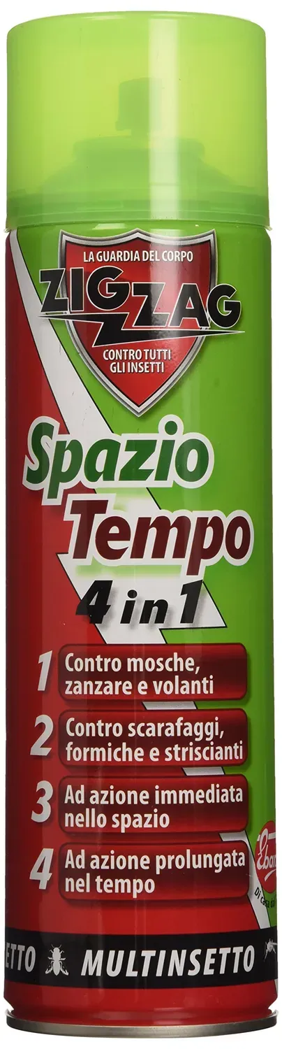 ZigZag Spazio Tempo 4in1 insetticida spray 500 ml doppia azione