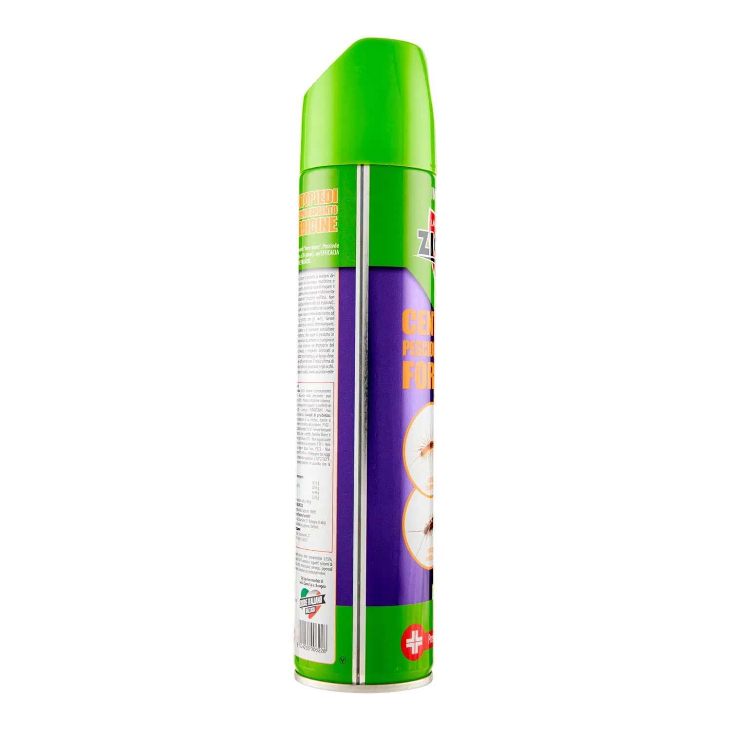 Zig Zag Insetticida Spray Centopiedi Pesciolini Argento 300 ml