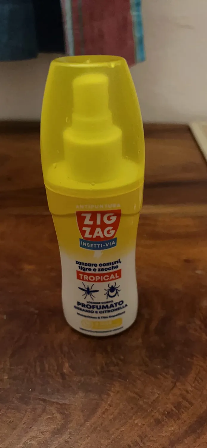 ZigZag Lozione Antizanzare Geranio Citronella 100 ml