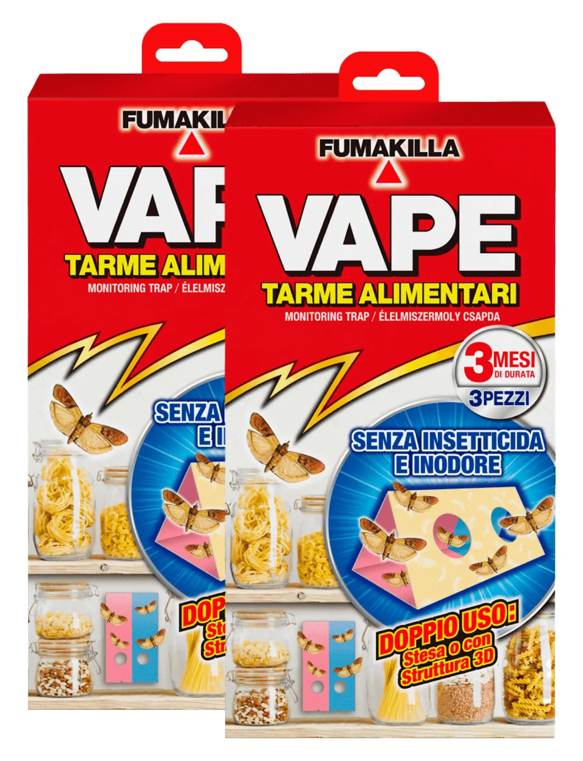 Vape Esca Scarafaggi Gel Blatte 6 Esche 3 Mesi