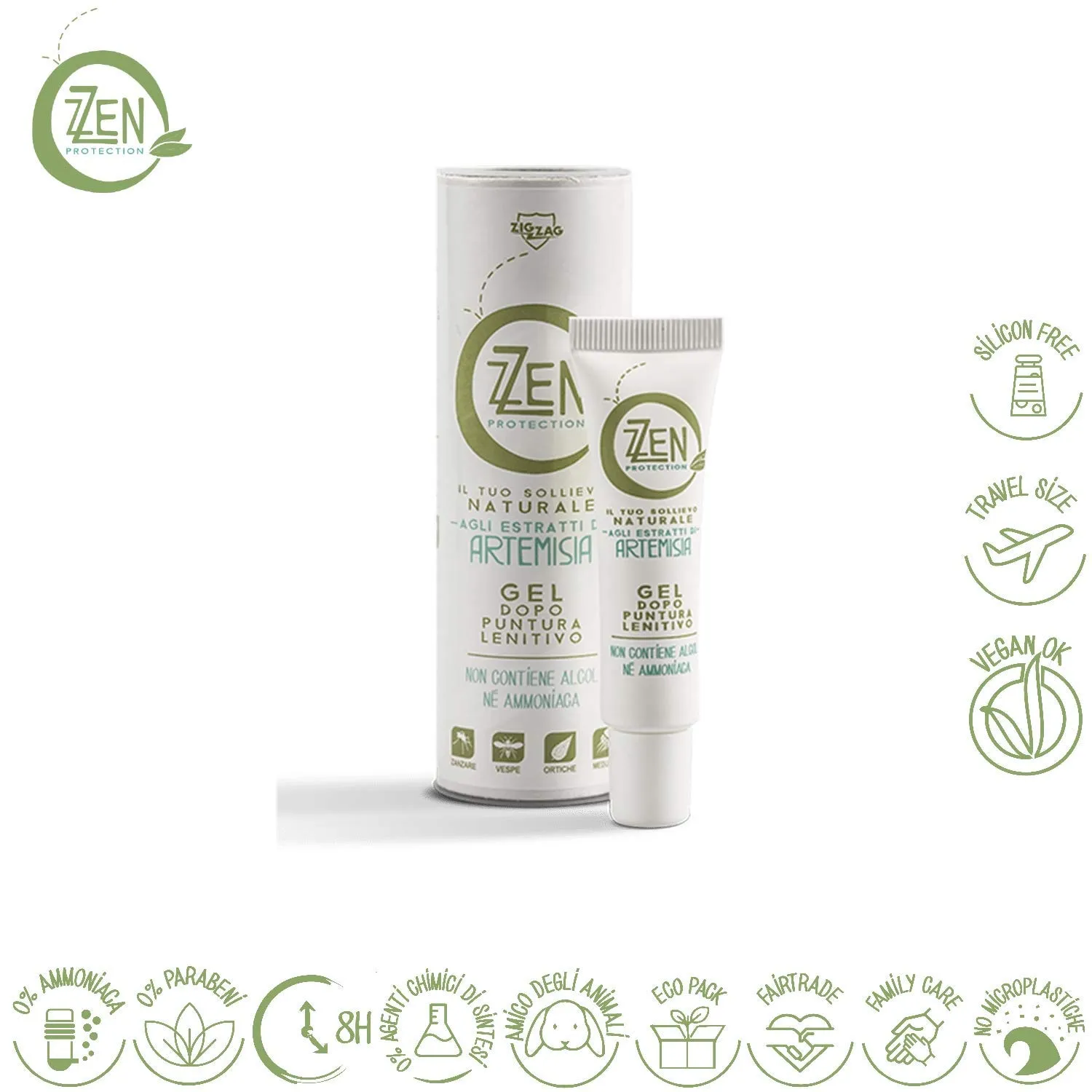 zZen Protection Gel Dopopuntura Lenitivo 10 ml Naturale