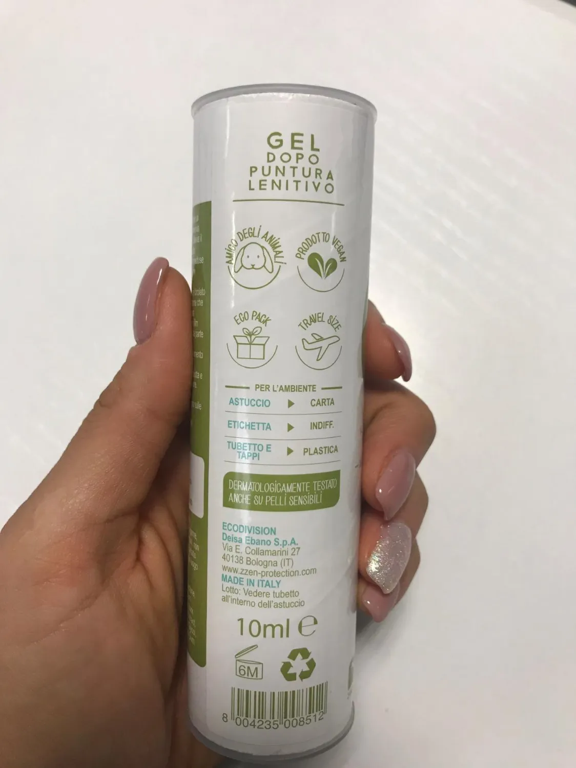 zZen Protection Gel Dopopuntura Lenitivo 10 ml Naturale