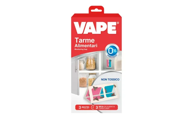 Vape Tarme Alimentari trappole 3 pezzi efficaci 3 mesi