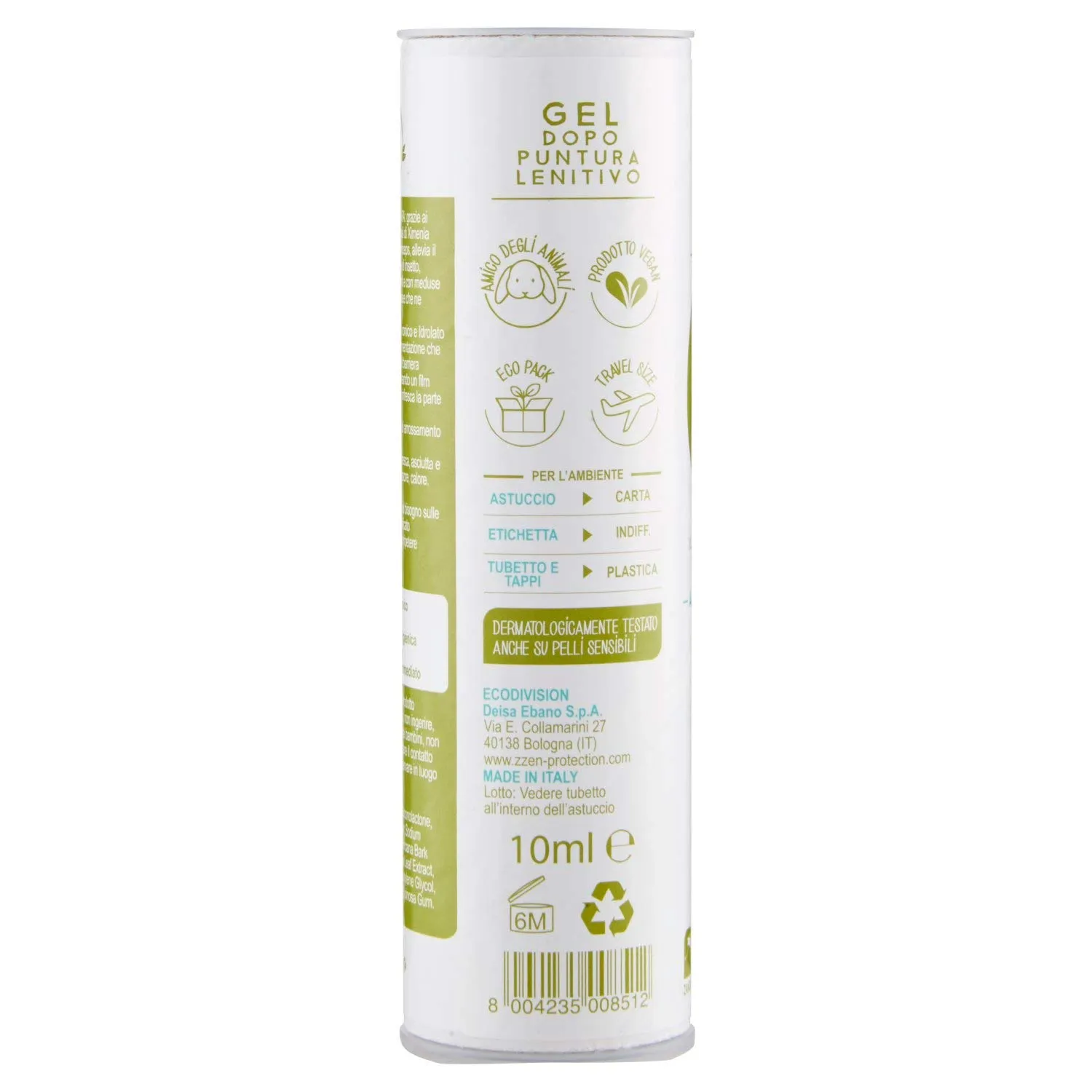 zZen Protection Gel Dopopuntura Lenitivo 10 ml Naturale