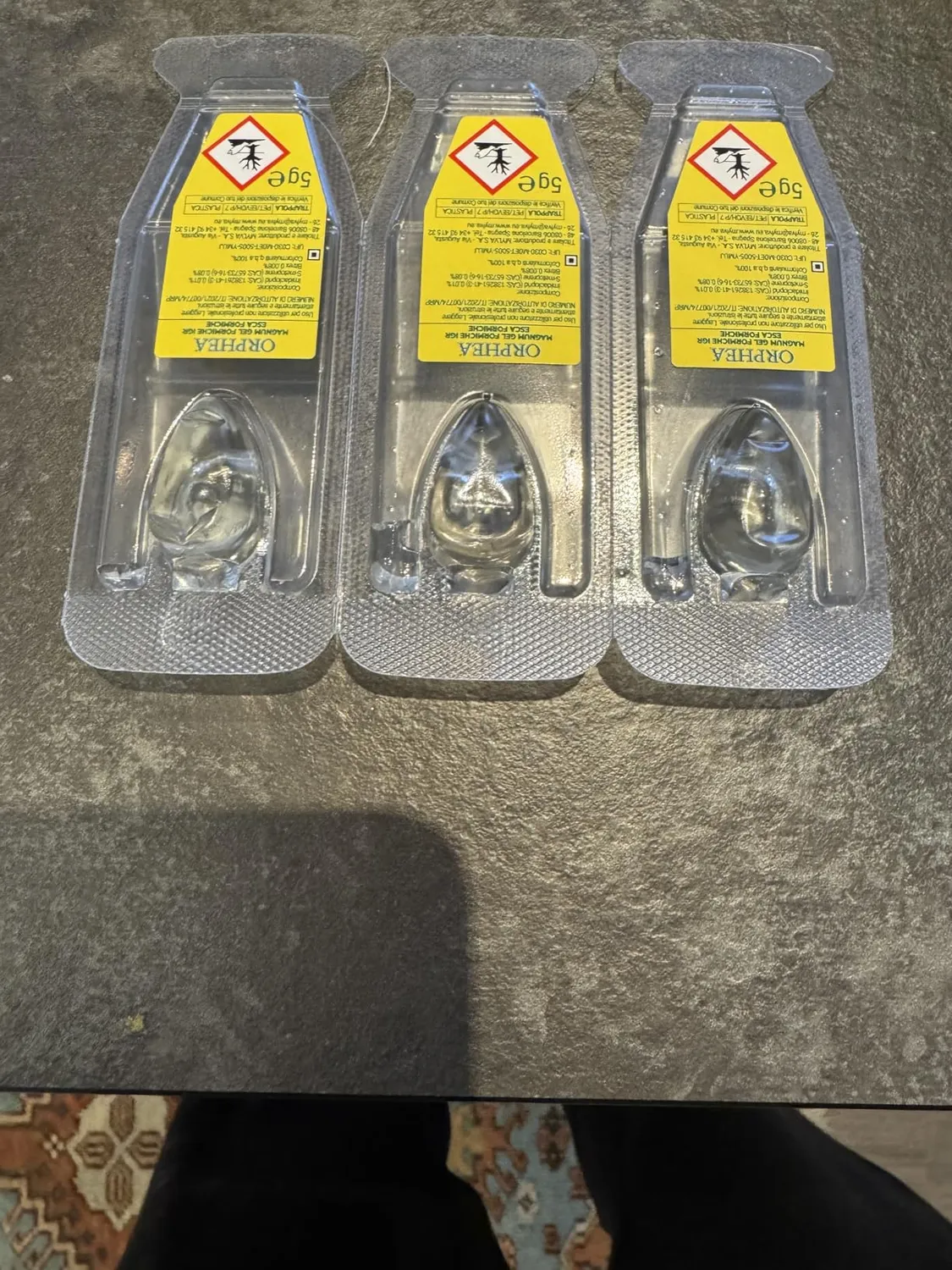 Orphea Esca Formiche gel 3 pezzi efficacia 4 mesi