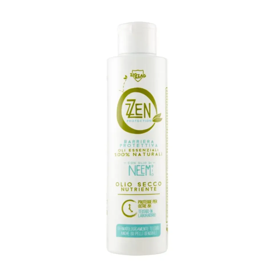 ZigZag zZen Olio Secco Protettivo antizanzare 100 ml neem