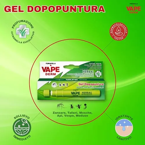 Moss Vape Derm Herbal penna dopopuntura 10 ml lenitiva