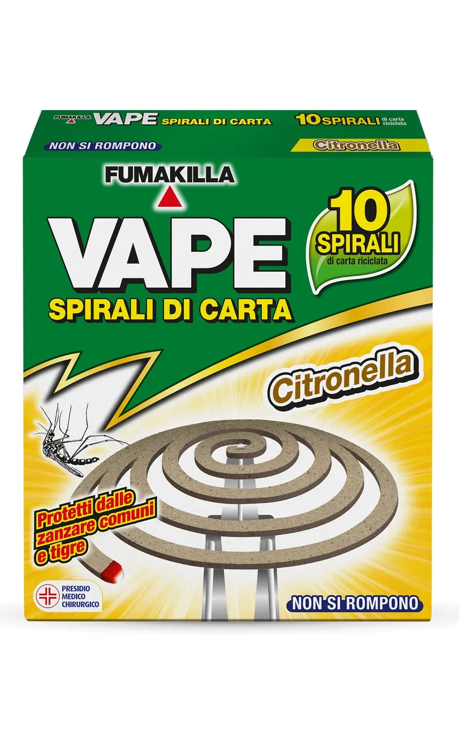 Vape Spirali Profumate Assortite antizanzare 3 pezzi