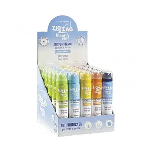 ZigZag Insettivia 767 Spray Repellente 12 Pezzi