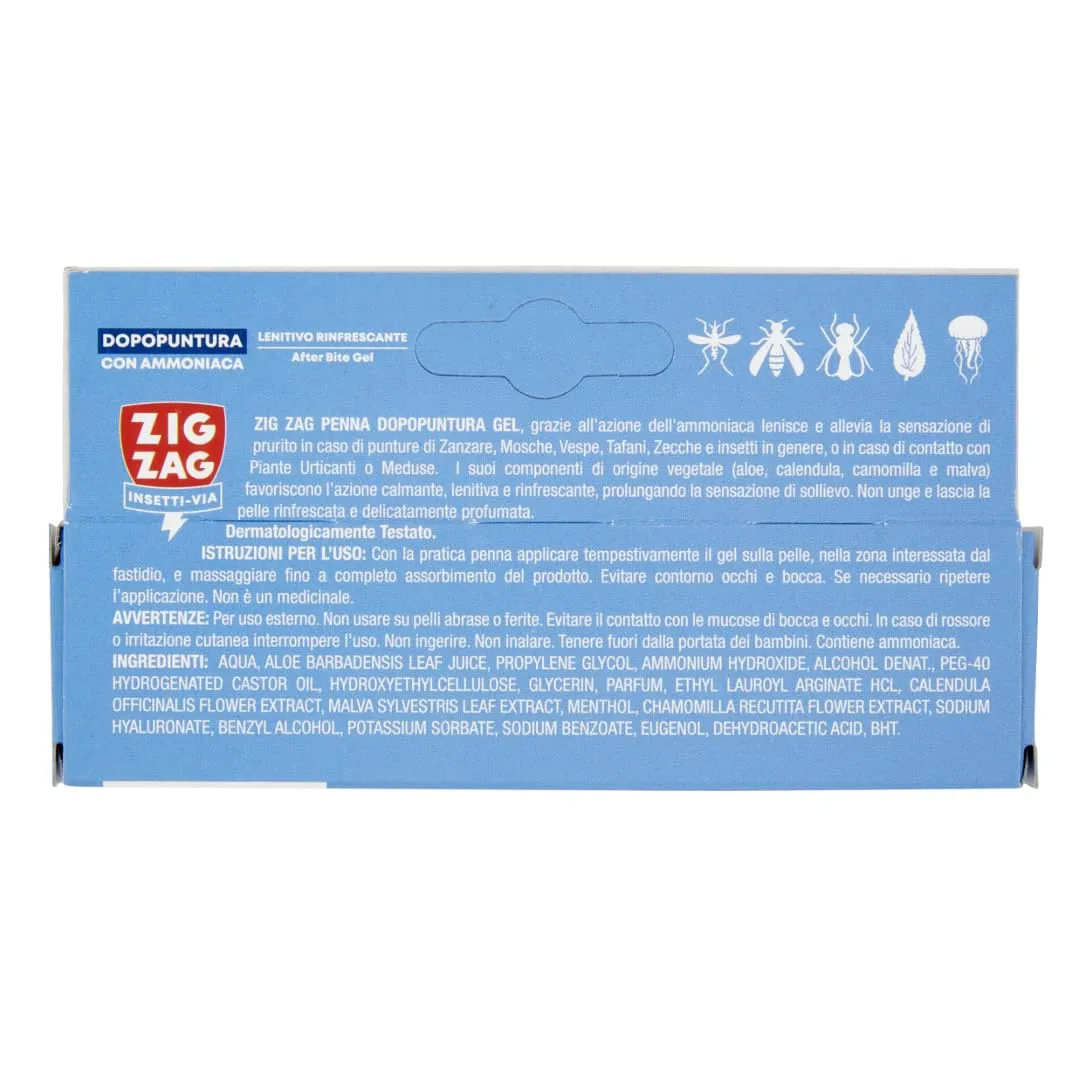 ZigZag penna dopopuntura ammoniaca 15 ml lenitiva