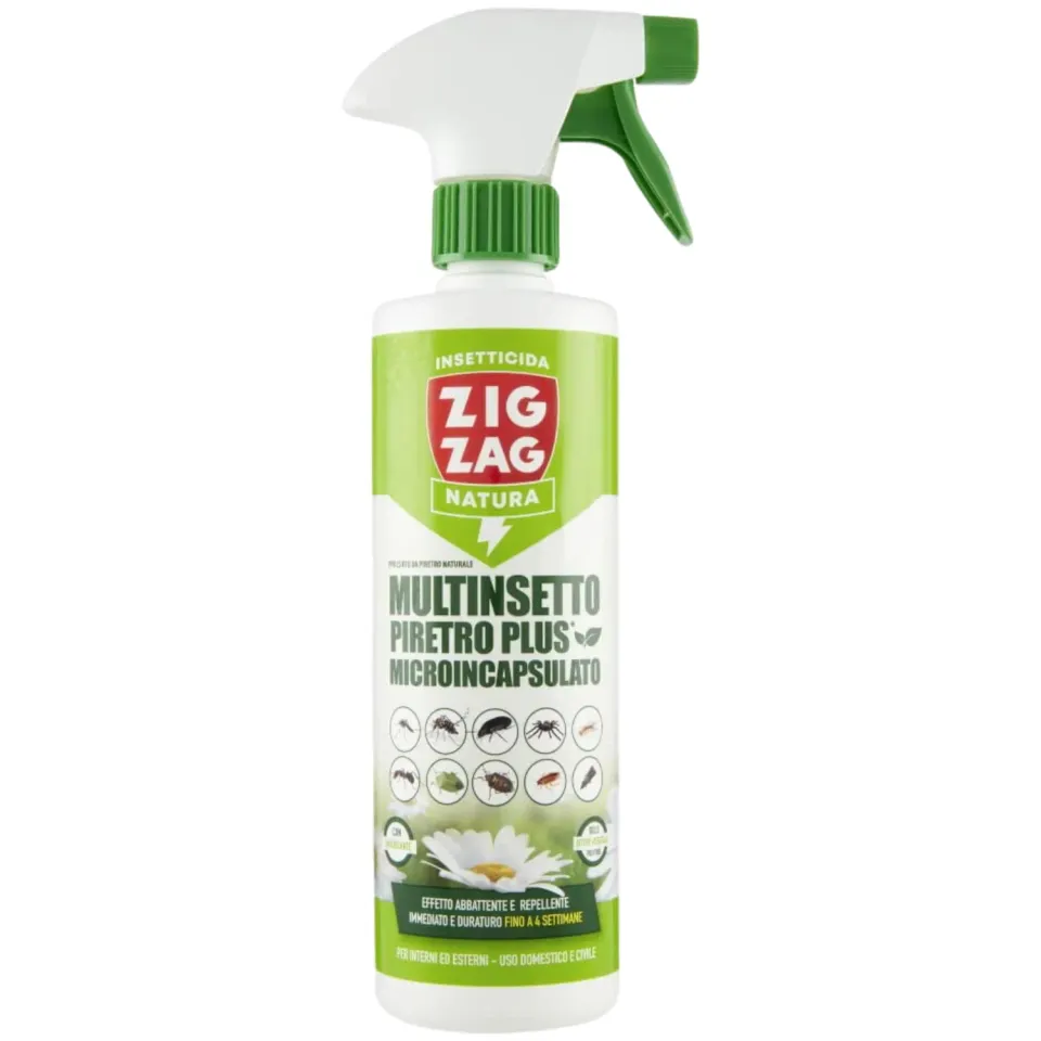 ZigZag Piretro Plus Spray Multinsetto 400ml 4 Sett