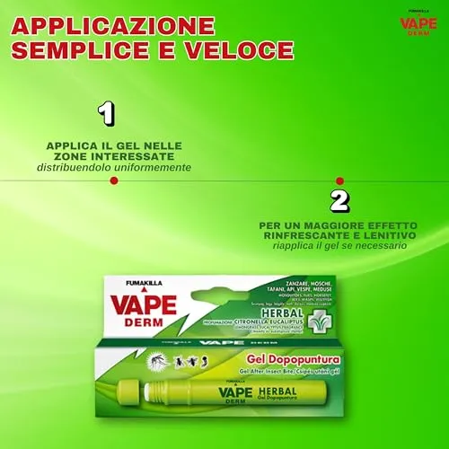 Moss Vape Derm Herbal penna dopopuntura 10 ml lenitiva