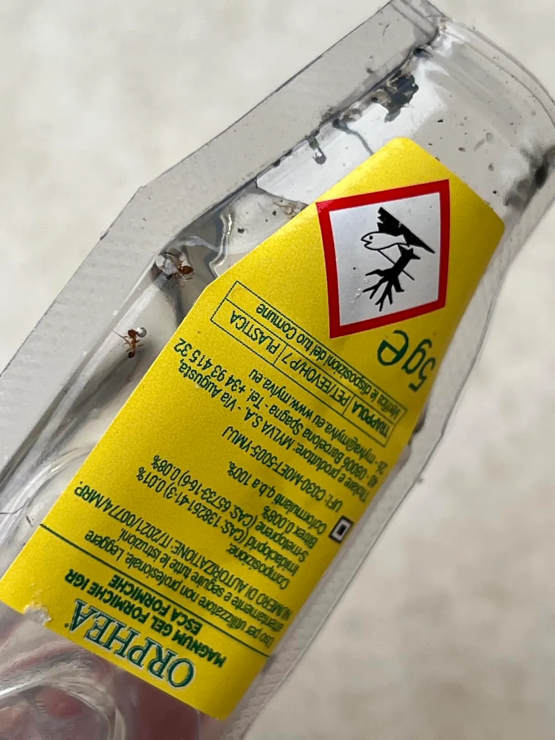 Orphea Esca Formiche gel 3 pezzi efficacia 4 mesi