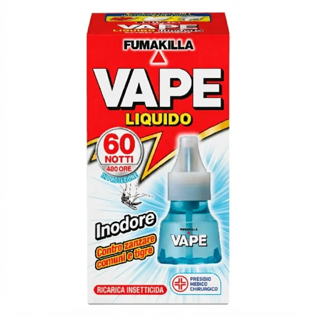 Vape Diffusore + Ricarica Liquida 480H elettroemanatore 60 notti