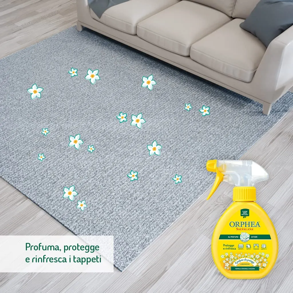 Orphea Salvalana Spray Tappeti 150 ml profumo fiori