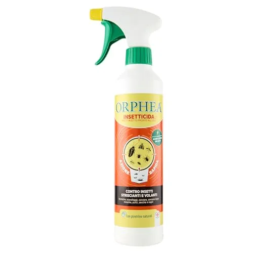 Orphea Insetticida Spray Ampio Spettro 500 ml Piretrine Naturali
