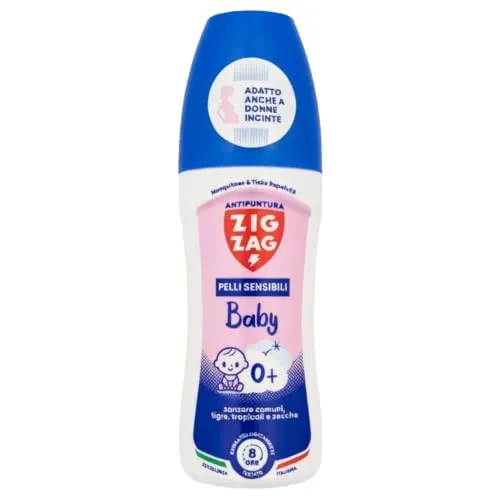 ZigZag Baby spray antizanzare bambini 100 ml senza profumo