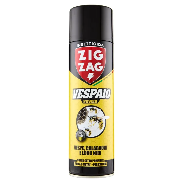 ZigZag Nidi Vespe e Calabroni insetticida spray 500 ml getto 6 m