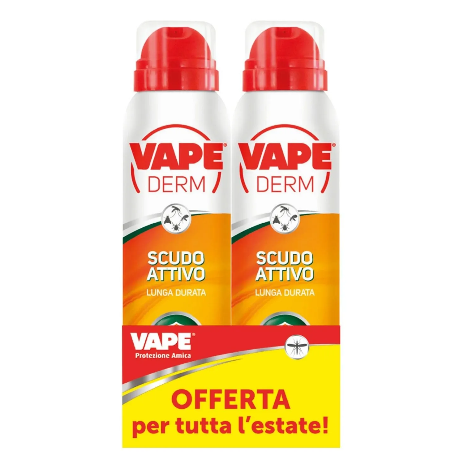 Moss Vape Skin Family Active Spray Repellente 150 ml