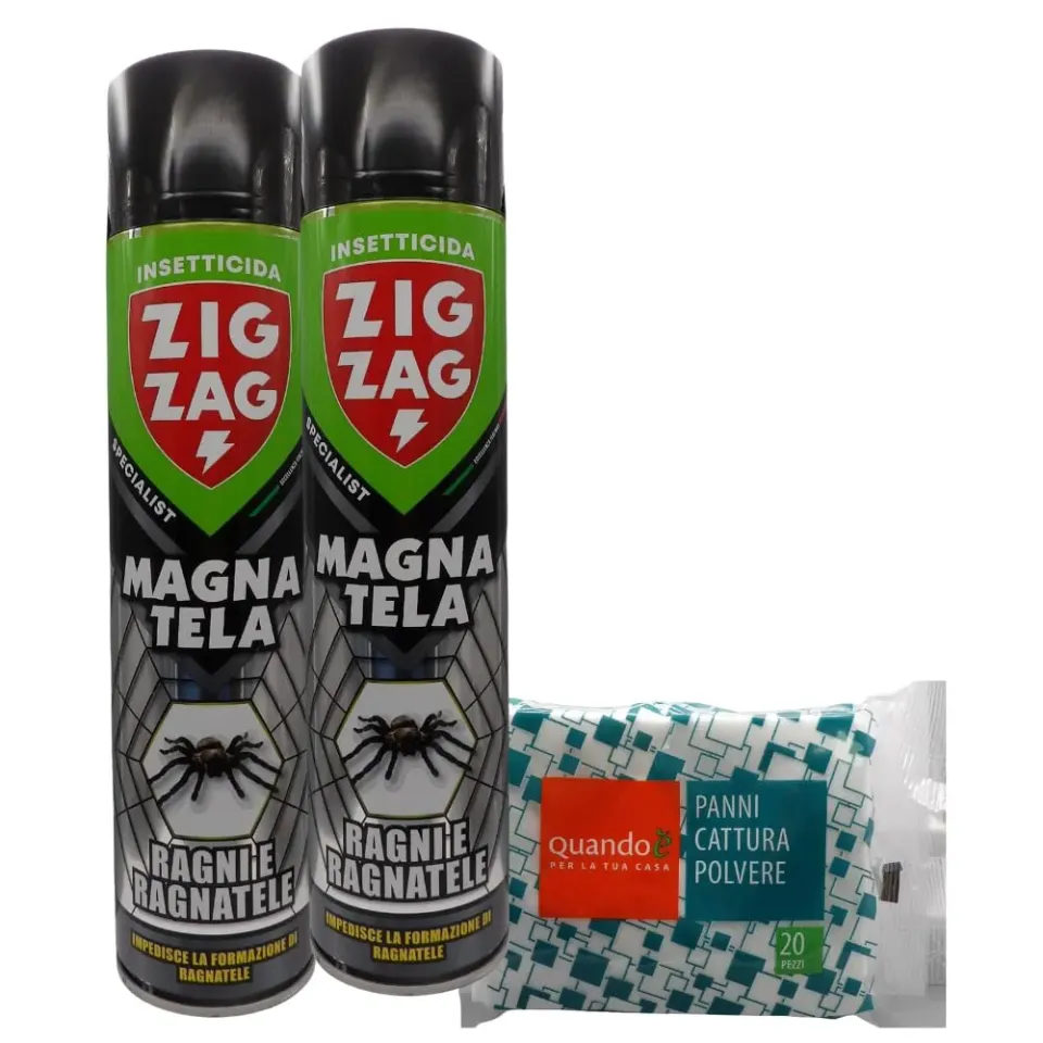 ZigZag Specialist Magna Tela spray ragni 600 ml +20 panni