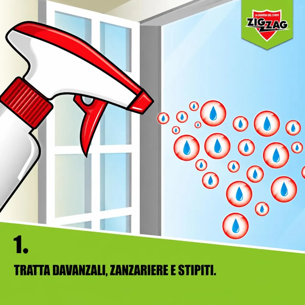 ZigZag Cimici spray insetticida microincapsulato 2x500 ml