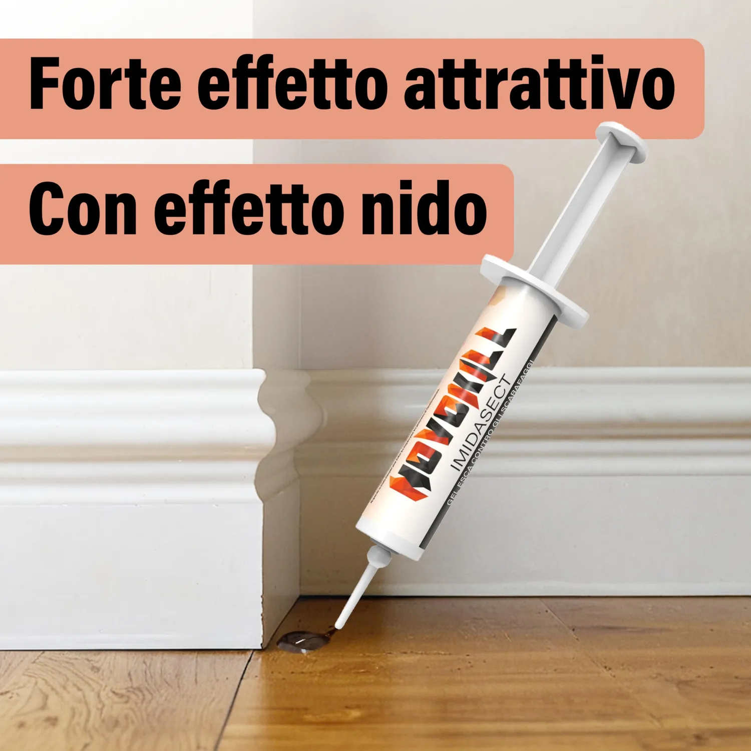 Novokill Gel Anti Scarafaggi gel blatte 2x10 g effetto nido