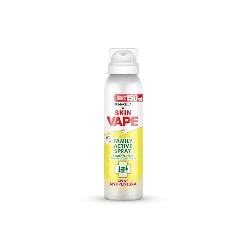 Moss Vape Skin Family Active Spray Repellente 150 ml