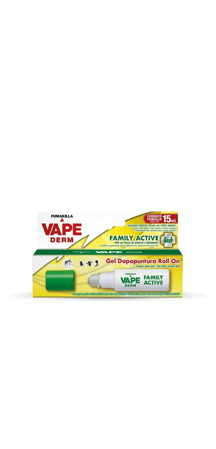 Vape Derm Family Gel Dopopuntura Roll-On 10 ml Lenitivo