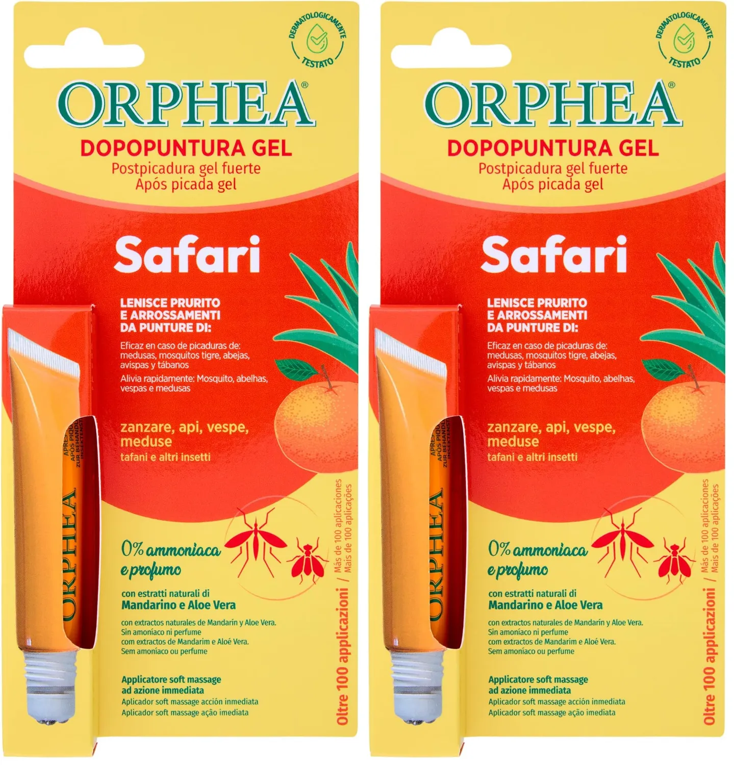 Orphea Safari Formula gel dopopuntura roll-on 10 ml