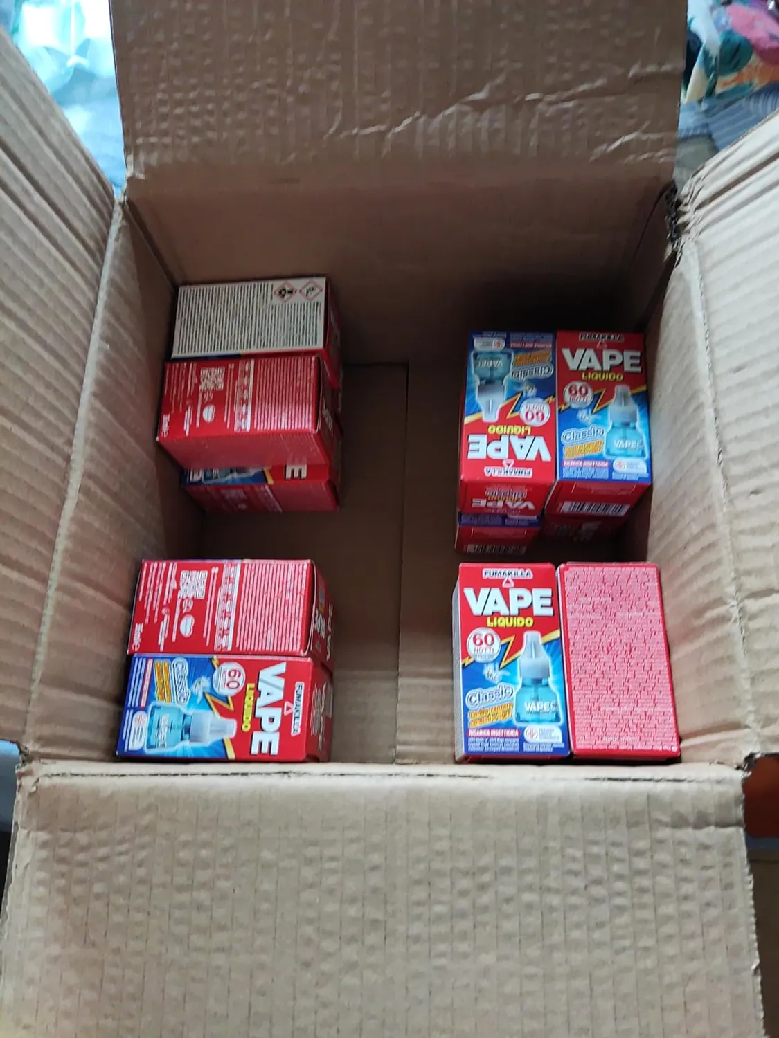 Vape Classic ricarica liquida antizanzare 4 pezzi profumo classico