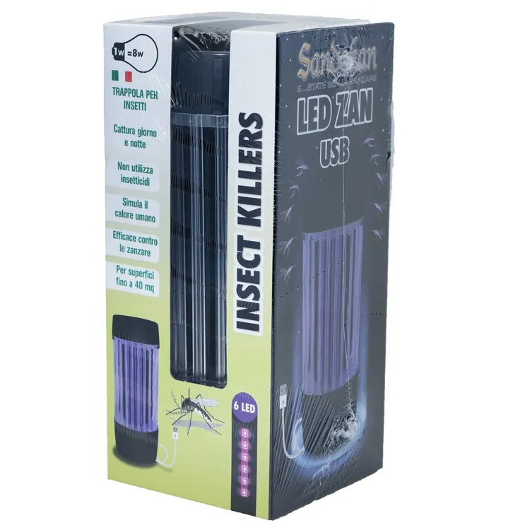Piccio-NO! LED-ZAN lampada zanzare LED USB 40 mq