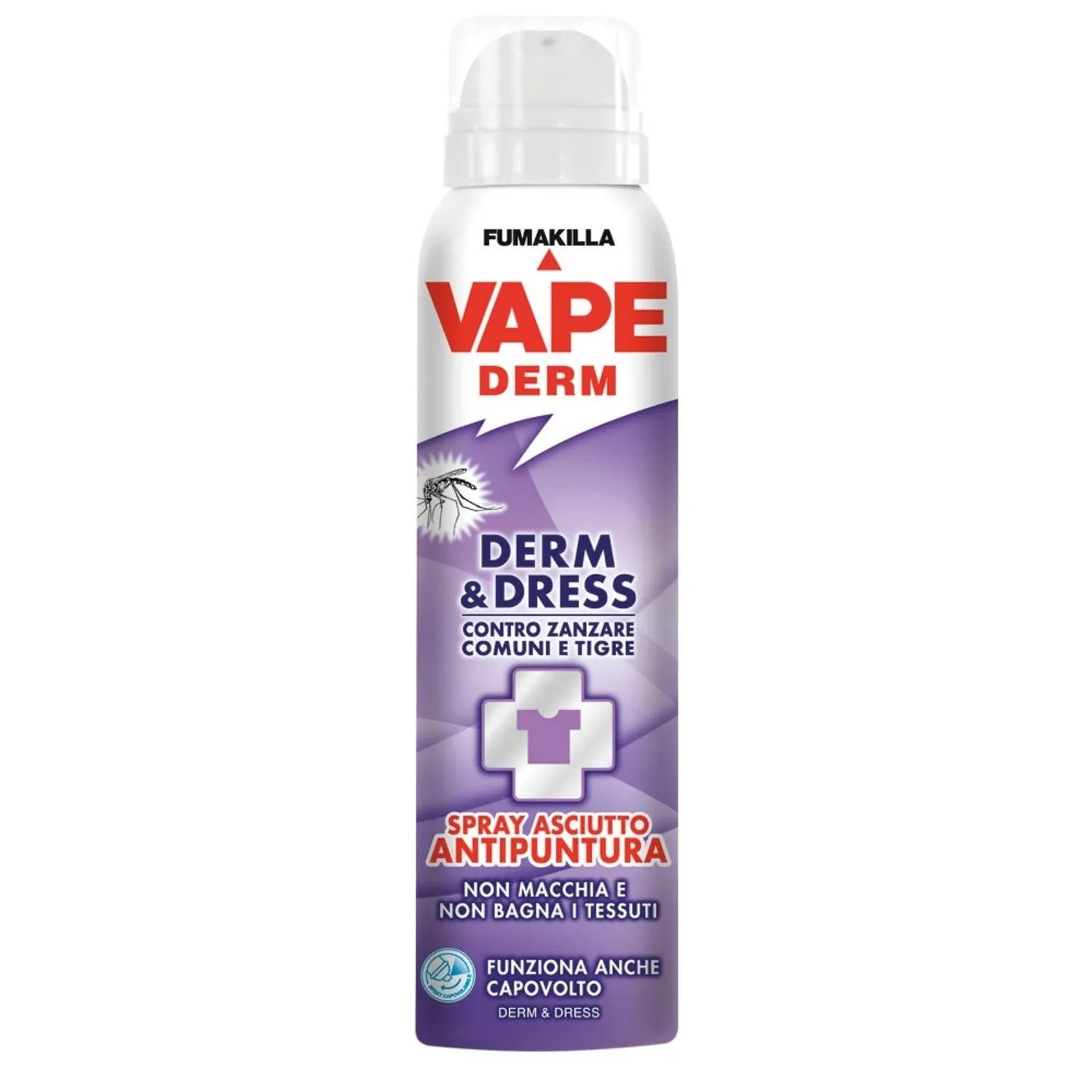 Moss Vape Skin Family Active Spray Repellente 150 ml