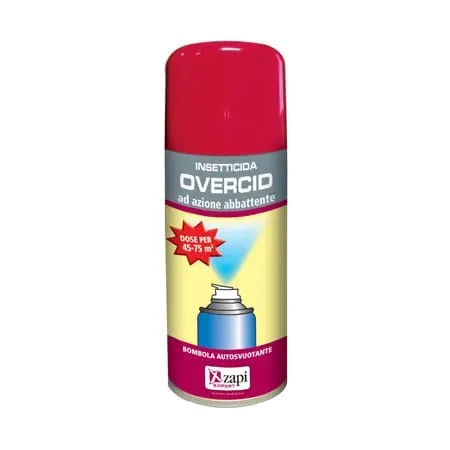 Tathrin Overcid insetticida aerosol monodose abbattente