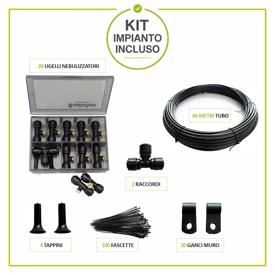 Sandokan Automizer Professional Nebulizzatore 40L Solare