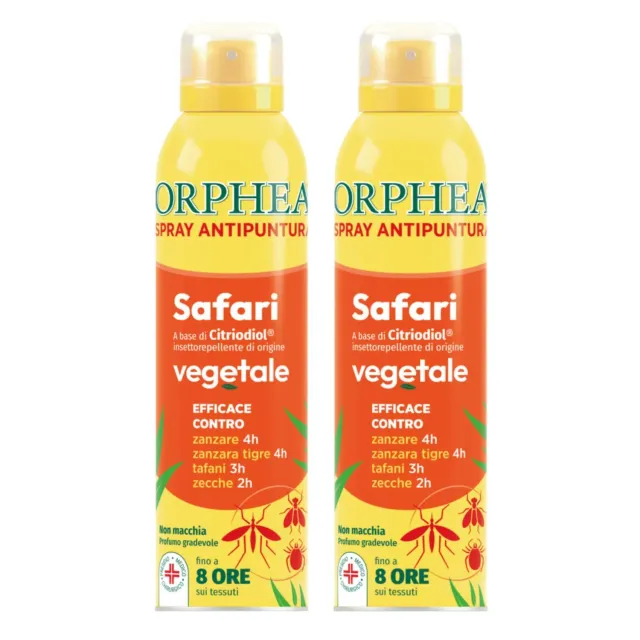 Orphea Safari spray antipuntura 2x100ml 8 ore